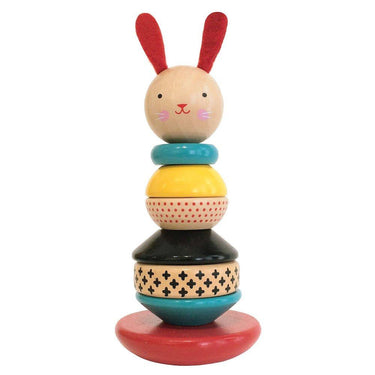 Wooden Bunny Stacking Toy